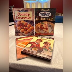 Set of 4 Vintage Cookbooks